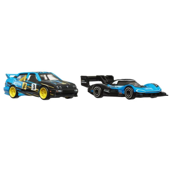 Hot Wheels Premium HRR83 Car Culture 2 Pack Volkswagen Jetta MK3 // Volkswagen IDR - Resim 2