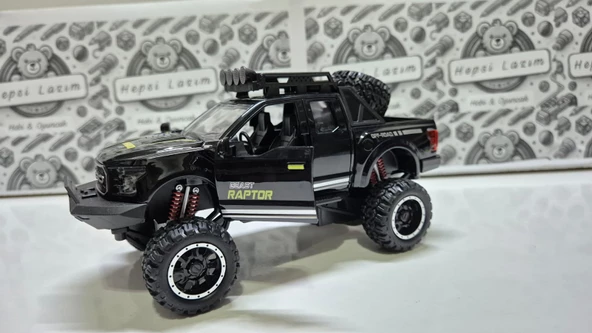 Oyuncak Arazi Aracı Ford F 150 Off Road 19 cm Oyuncak Model Araba Sesli Işıklı