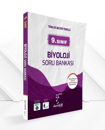 KAREKÖK YAYINLARI 9.SINIF BİYOLOJİ SORU BANKASI