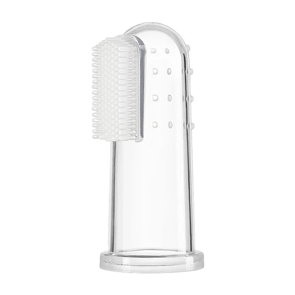 Markapet Kedi ve Köpek Parmak Diş Fırçası 5.5 cm Mavi - 5