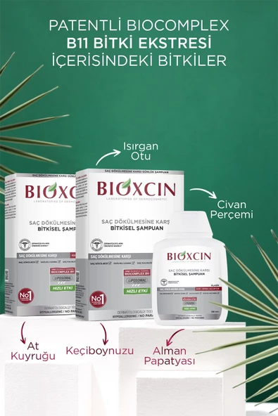 Bioxcin Genesis Kuru ve Normal Saçlar İçin 3 al 2 öde Şampuan
