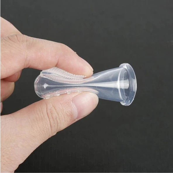 Markapet Kedi ve Köpek Parmak Diş Fırçası 5.5 cm Mavi - 8
