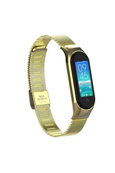 Xiaomi Mi Band 6 Krd-06 Metal Kordon-gold