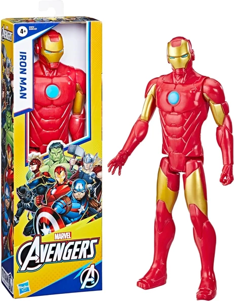 Marvel Avengers Titan Hero Figüre Iron Man E3309-E7873