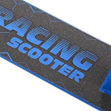 120 mm Silikon Teker, Boy Ayarlamalı Katlanır Metal Scooter - 5