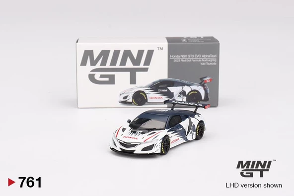 Mini GT Honda NSX GT3 EVO AlphaTauri Yuki Tsunoda 2023 Red Bull Formula Nurburgring 761