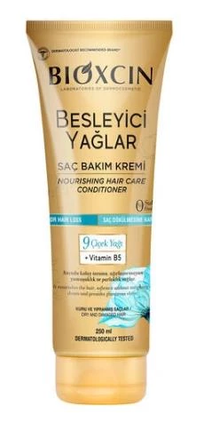 Bioxcin Besleyici Yağlar Saç Bakım Kremi (Kuru ve Yıpranmış Saçlar) 250 ml