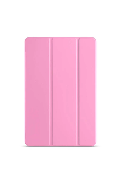 Galaxy Tab A8 10.5 SM-X200 (2021)  YSF Smart Cover Standlı 1-1 Kılıf-Pembe