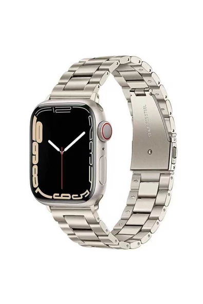 Apple Watch Ultra 49mm Kordon KRD-04 Metal Strap Kayış