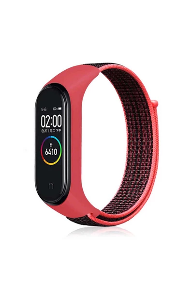 Xiaomi Mi Band 4 Uyumlu KRD-03 Hasır Kordon AKB NO7