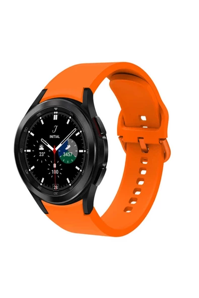 Galaxy Watch 4 44mm KRD-50 Uyumlu Kordon-arv-Turuncu