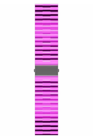 Gear S2 Uyumlu KRD-27 20mm Zore Kordon-Pembe