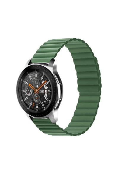 Galaxy Watch Active 2 44mm Uyumlu KRD-52 Kordon BLT Yeşil