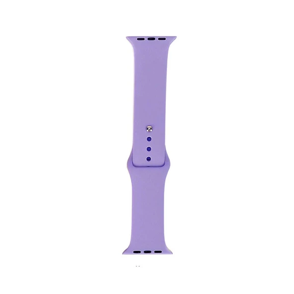 Watch Ultra 49mm Band Serisi Klasik Kordon Silikon Strap Kayış-Lavender