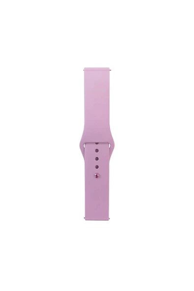 Huawei Honor Magic 2 46mm Rhn Band Serisi 22mm Rhn Klasik Kordon Silikon Strap Kayış-mor