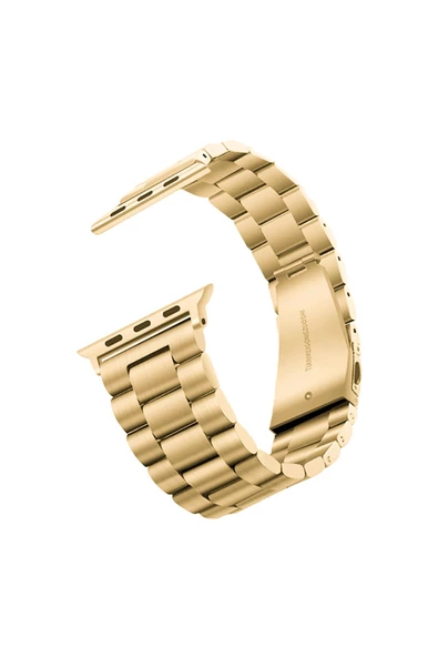 Watch Ultra 49mm Zore Band-04 Metal Kordon-Gold