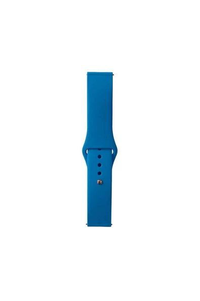 Huawei Honor Magic 2 46mm Rhn Band Serisi 22mm Rhn Klasik Kordon Silikon Strap Kayış-mavi