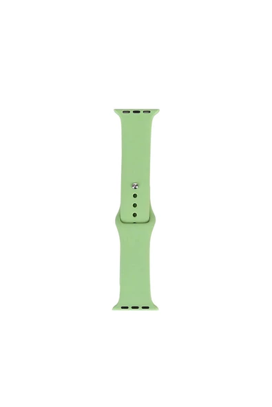 Watch 38mm Band Serisi Klasik Kordon Silikon Strap Kayış-Mint Green