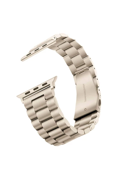 Watch Ultra 49mm Zore Band-04 Metal Kordon-Starlight