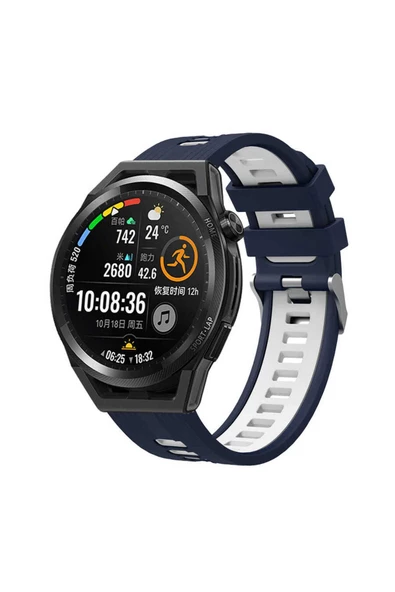 Galaxy Watch 46mm KRD-55 Uyumlu Zore Kordon-Lacivert