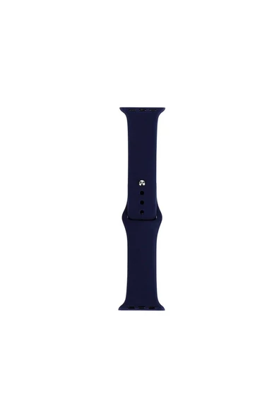 Watch 38mm Band Serisi Klasik Kordon Silikon Strap Kayış-Midnight Blue