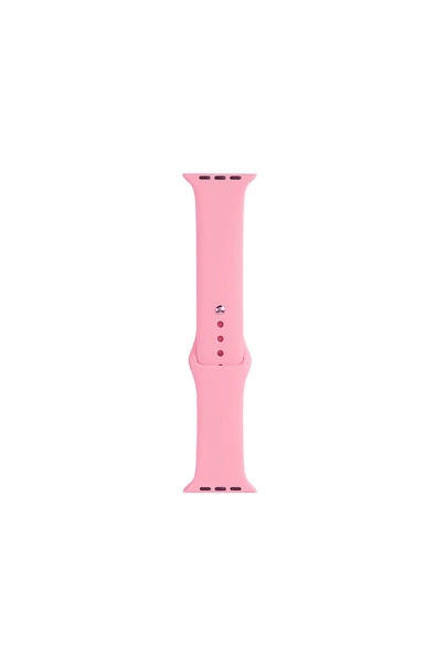 Watch 38mm Band Serisi Klasik Kordon Silikon Strap Kayış-Pembe