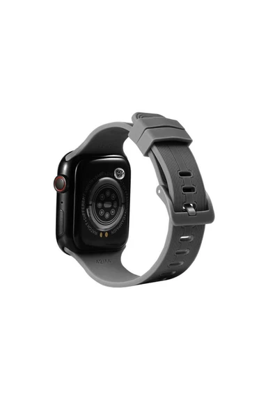 Apple Watch 40mm Uyumlu Krd-23 Silikon Kordon (gri)