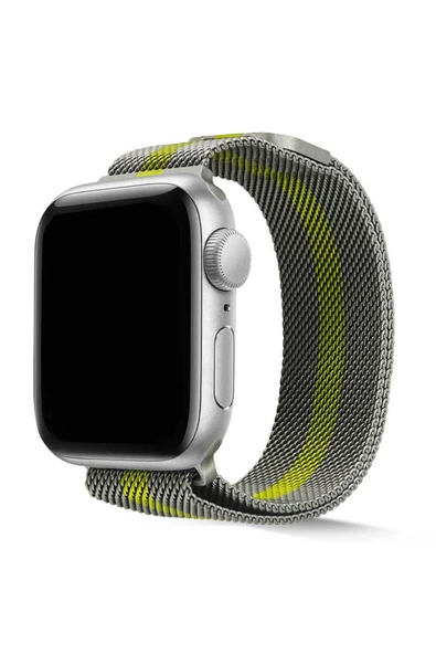 Apple Watch 38mm  Uyumlu Krd-40 Metal Kordon