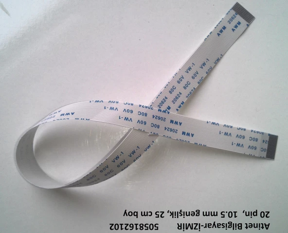 Awm 20624 80C 60V Vw-1 Flex Kablo 20 Pin 25 Cm 20-0.5-25A