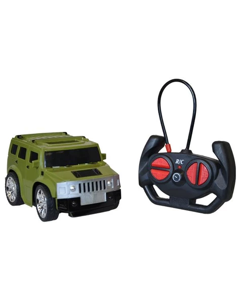 Ctoys Cartoon Mini Car 27 Mhz Full Fonksiyon Uzaktan Kumandalı Yeşil Araba QX3688 94 - Resim 3