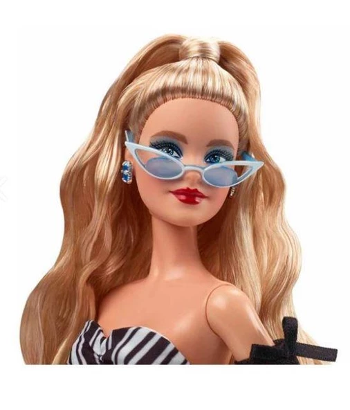Barbie Mavi Safir 65. Yıl Dönümü Bebeği HRM58 - 2