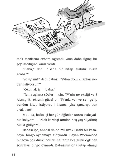 Matilda - Roald Dahl - Resim 4