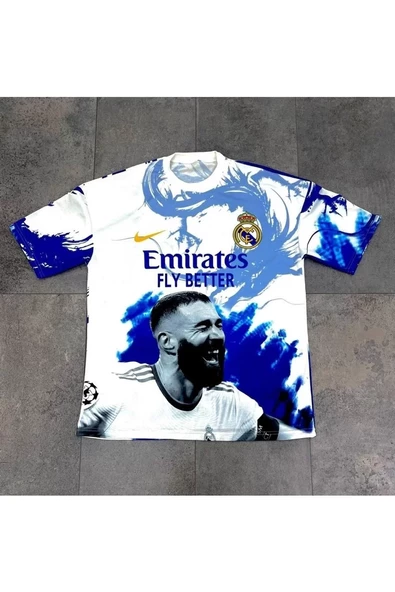 Erkek Dijital Sırt Baskılı Oversize T-shirt - Beyaz - 2