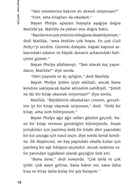 Matilda - Roald Dahl - Resim 2