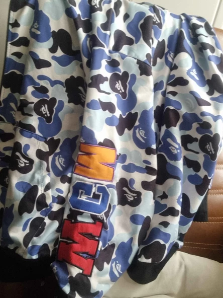 Unisex Pubg Bape Hoodie - Gri - 5