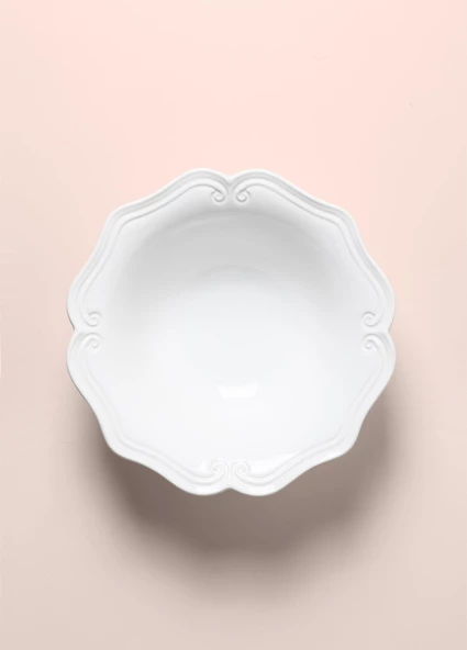 The Mia Grande Salata Kasesi Beyaz 29x10 cm GRD0018 - 4