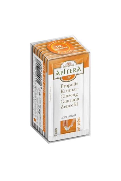 Balparmak Apitera Up 7 g x 7 Adet (Kırmızı Ginseng, Propolis, Guarana, Zencefil, Bal)