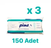 Perine Bölgesi Temizleme Havlusu 50 adet PİNE 3 paket