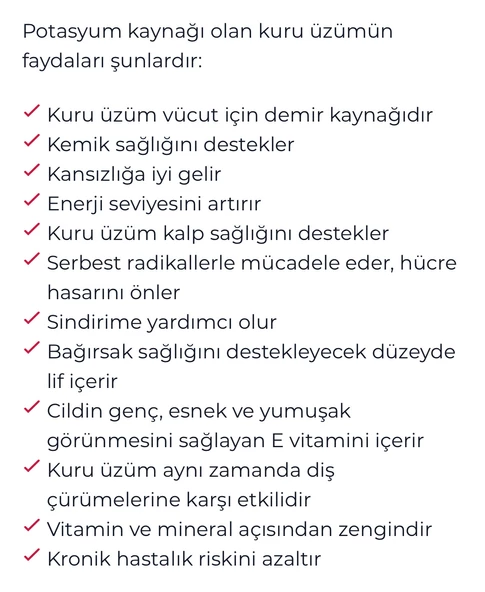 Kuru Üzüm 1 kg - 2