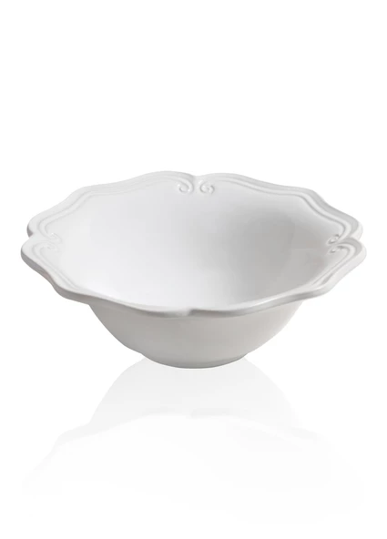 The Mia Grande Salata Kasesi Beyaz 29x10 cm GRD0018 - 2