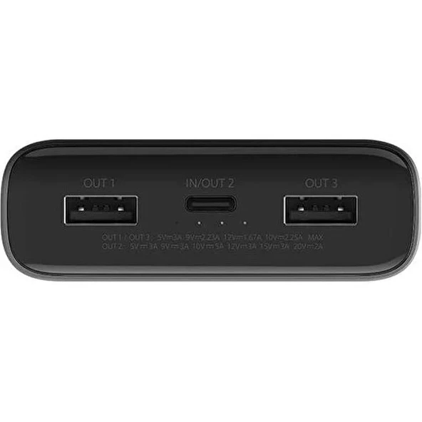 Xiaomi Mi PB200SZM 20000 mAh Hızlı Şarj Powerbank - 2