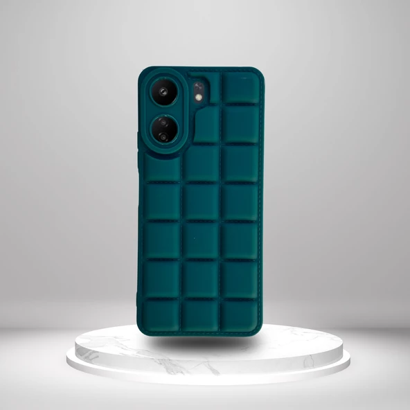 Xiaomi Redmi 13C 4G Uyumlu Tlp Silikon Madlen Case