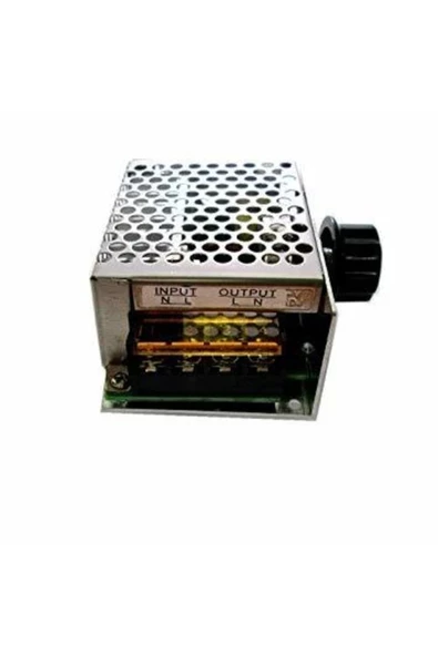Regülatör AC 220V 4000W - Dimmer Koruma Kasalı - 3