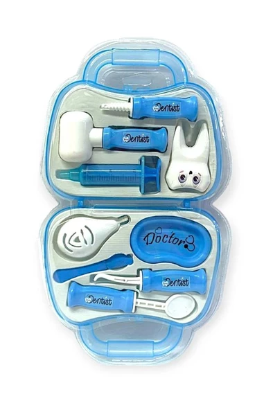 Farbu Oyuncak Vakumlu 5233 MAVİ DİŞÇİ SET
