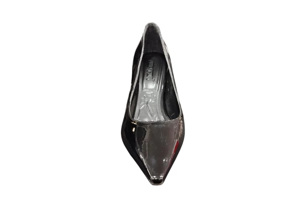 Ventes Sivri Burun 7 cm Kadeh Topuk Kadın Topuklu Ayakkabı - 3