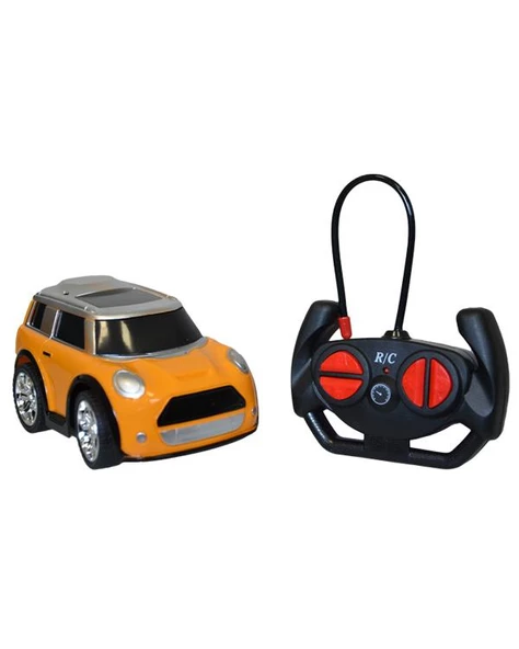 Ctoys Cartoon Mini Car 27 Mhz Full Fonksiyon Uzaktan Kumandalı Sarı Araba QX3688 93 - 3