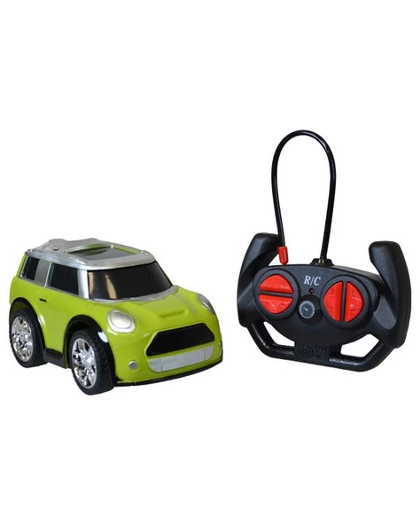 Ctoys Cartoon Mini Car 27 Mhz Full Fonksiyon Uzaktan Kumandalı Yeşil Araba QX3688 93 - Resim 3