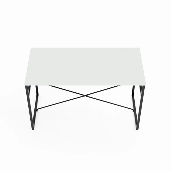 Eportatif Mutfak Masası Yemek Masası Salon Masası 4 Kişilik 120x60 Masa Beyaz 1535 - 5