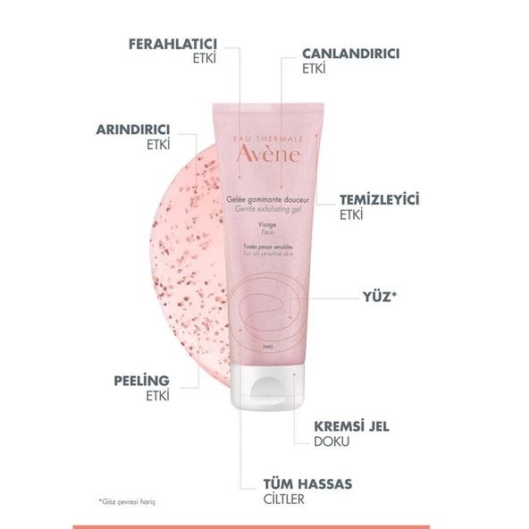 Avene Hassas Ciltler İçin Arındırıcı Peeling 75ml - 2