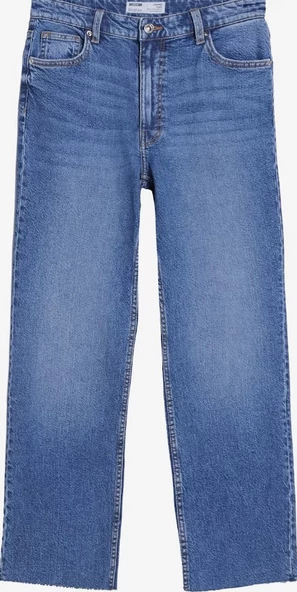Bershka Mavi Kot Pantolon - 2